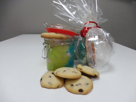 Cadeau de Noël à la micro-crèche Foch de Dijon.