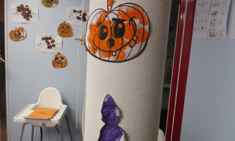 Octobre : Activités d’éveils à la micro-crèche de Arquebuse à Dijon