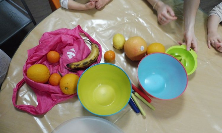 Semaine du goût à la micro-crèche Foch de Dijon